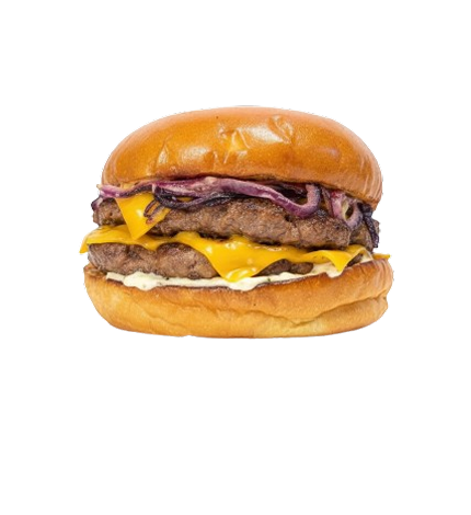 Cheese Onion doble (sin papas)