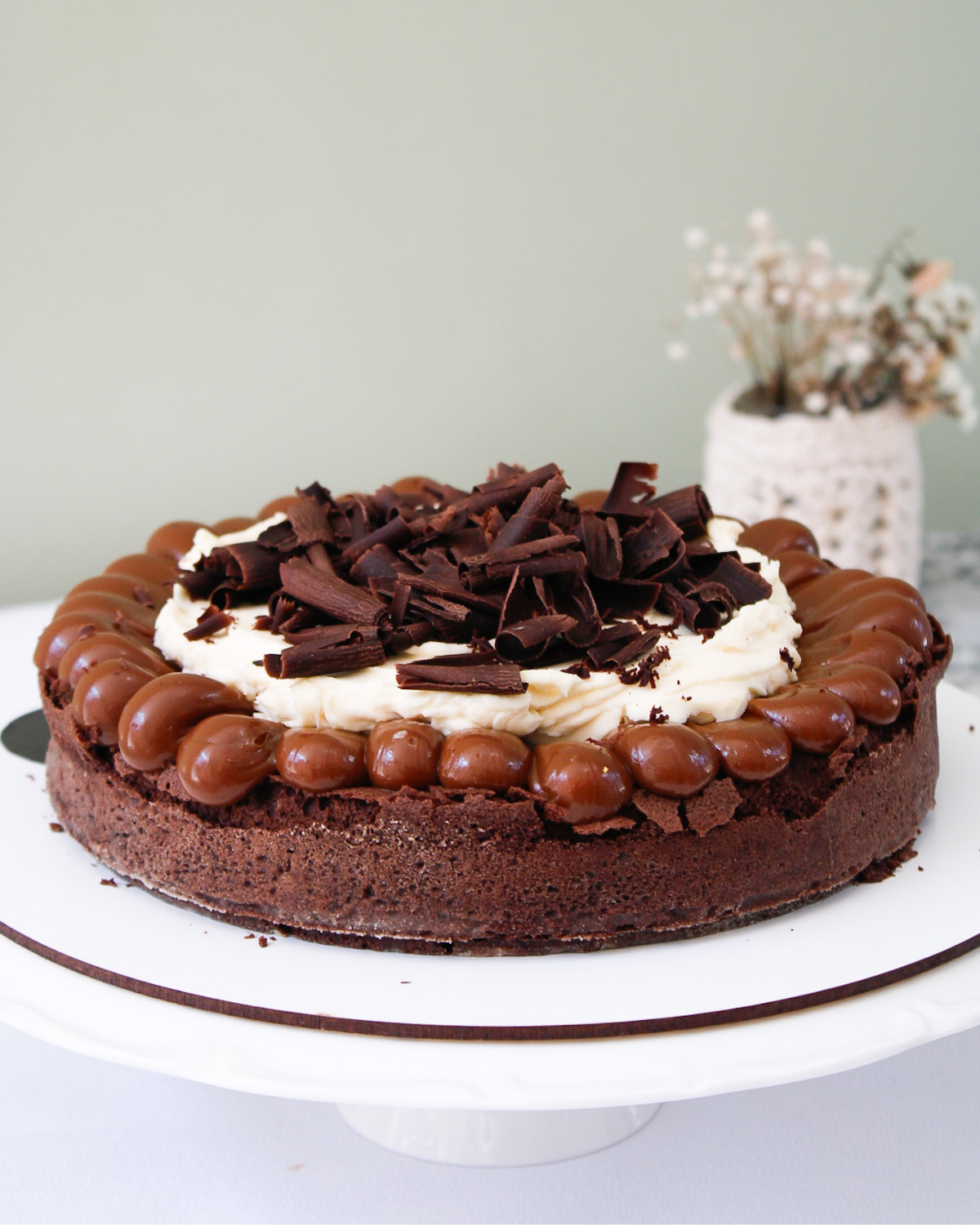 Marquise de chocolate