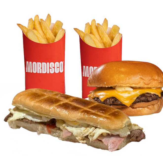 Lomito especial + Cheese bacon simple